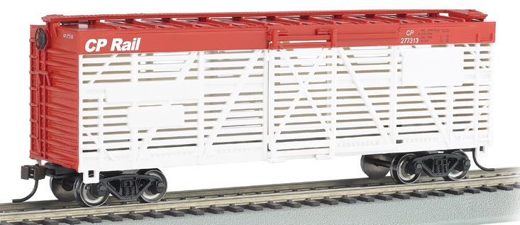 HO 40' Stock Car CP Rail