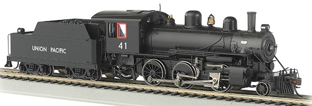 HO Alco 2-6-0 wit E-Z-APP Train