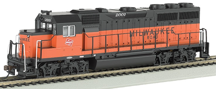 HO GP40 Diesel Locomotive (DCC)