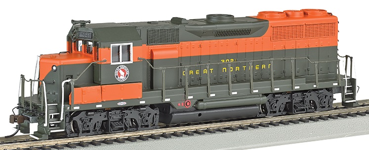 HO EMD GP35 with E-Z-APP Train