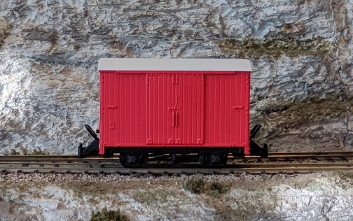Narrow Gauge Boxcar (Box Van) --