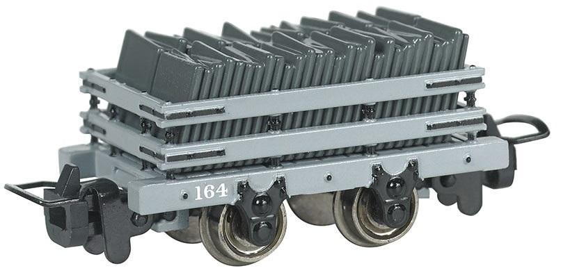 Narrow Gauge Slate Gondola w/Load