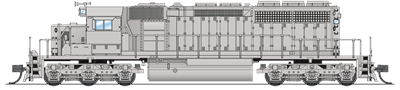 Unpainted Paragon 3 Sound/DC/DCC