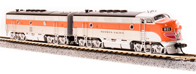 EMD F3 A/B Set, WP 801A/801C, Zephyr
Scheme, A-unit Paragon3 Sound/DC/DCC, Unpowered B