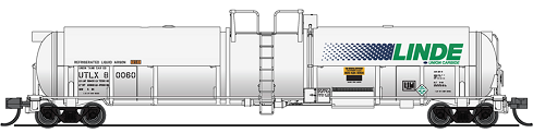 Cryogenic Tank Car, Linde, 2-pack