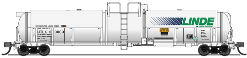 Cryogenic Tank Car, Linde