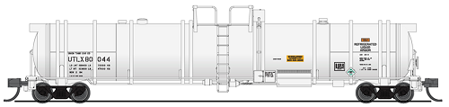 Cryogenic Tank Car, UTLX, White