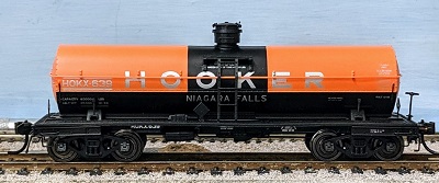 6000 Gallon Tank Car - Hooker Chemicals 4-