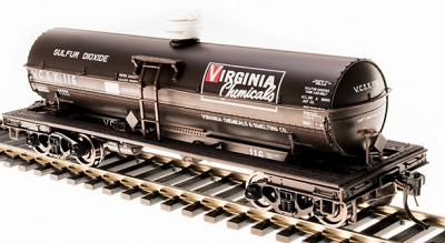 6000 Gallon Tank Car - Virginia Chemicals 4-
