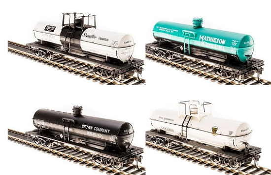 6000 Gallon Tank Car Variety Pack Set A