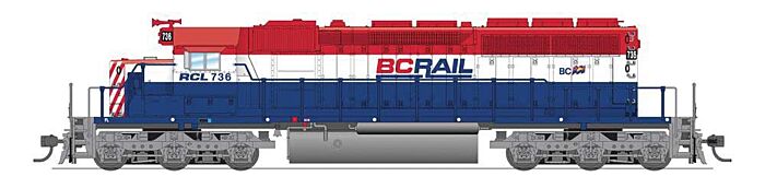 BC Rail, Red, White & Blue, Paragon4