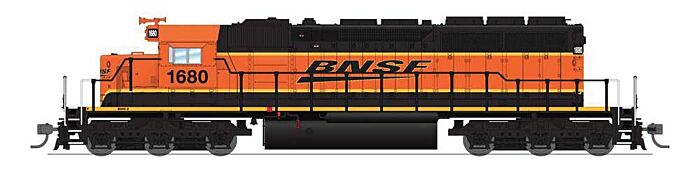 BNSF SD40-2 H3 Swoosh Paint Scheme.