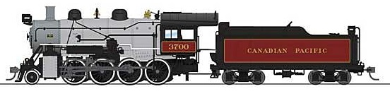 2-8-0 Consolidation - Sound, DCC and Smoke -
Paragon4 - Canadian Pacific (gray, maroon, black, graphite)