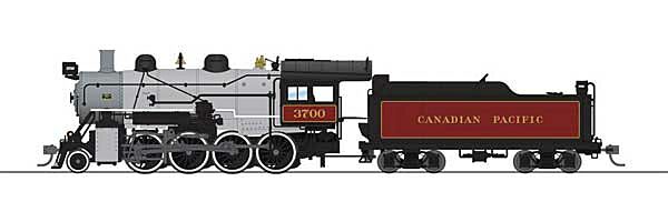 2-8-0 Consolidation - Sound, DCC and Smoke -
Paragon4 -- Canadian Pacific (gray, maroon, black, graphite)
