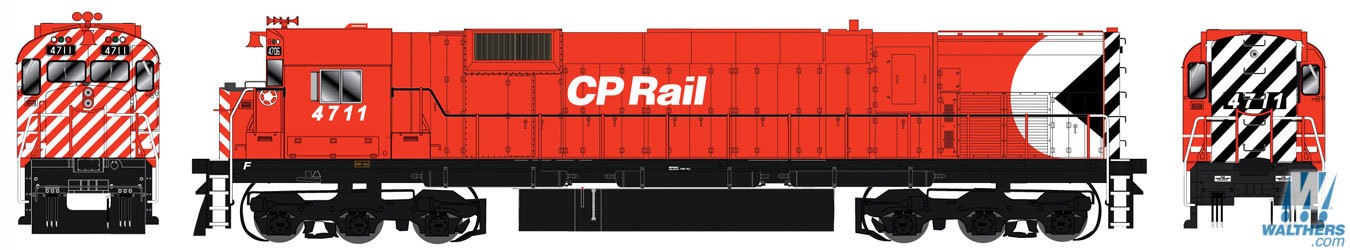 MLW M636 w/LokSound & DCC -
Executive Line -- Canadian Pacific (Action Red, 5