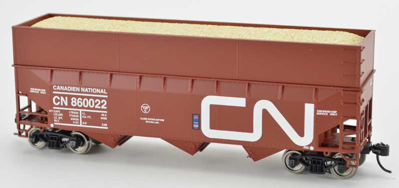 CN Brown Wood Chip Car 