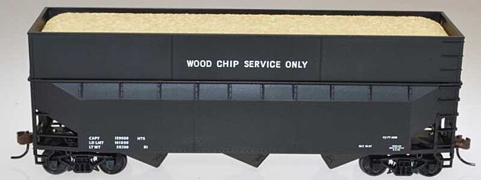 70 Ton Woodchip Hopper, Data Only, Black