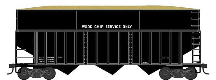 70 Ton Ribbed Side Woodchip Hopper, Data