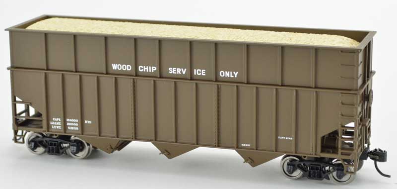 70 Ton Ribbed Side Woodchip Hopper, Data
