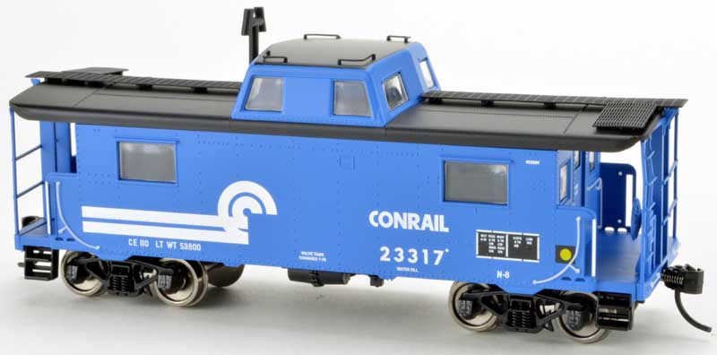 N-8 Center Cupola Caboose Kit -- Conrail (blue)