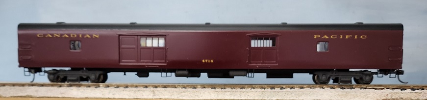 Canadian Pacific Railway - CPR Lightweight Baggage Car
from Light Weight Car Set #1