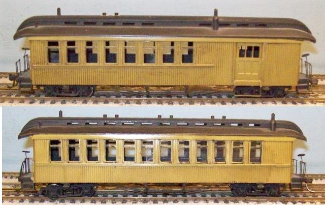 Denver & Rio Grande Western - D&RGW Sn3 Passenger car
set, Combine and Coach