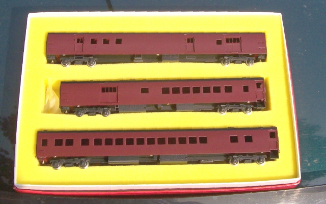 Canadian Pacific Railway - CPR Steel Light Weight Cars Set
#2