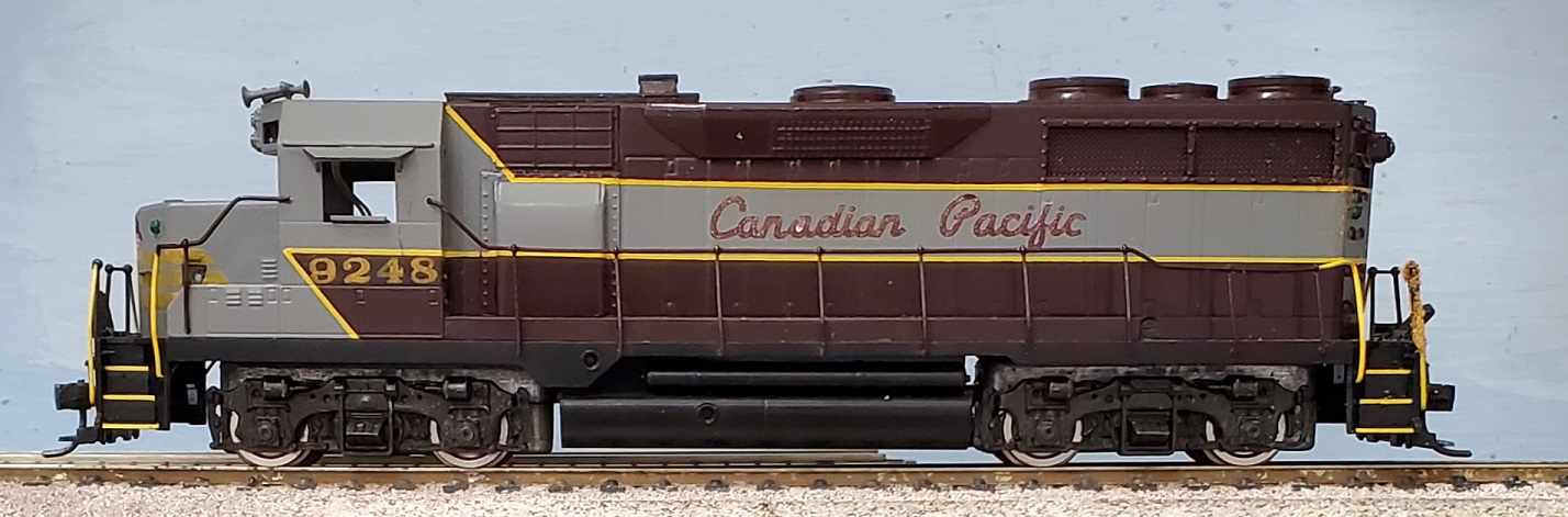 Canadian Pacific Railway - Canadian Pacific Railway GP-35.
Script.
