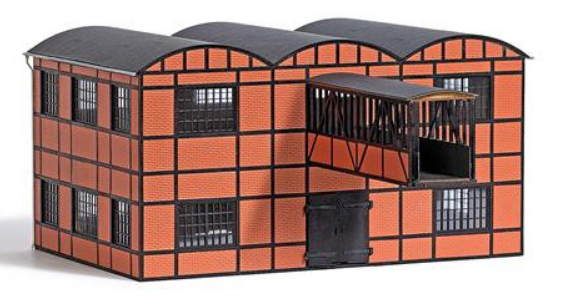 HO Scale Paper Mill Warehouse