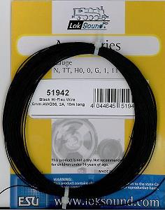 Thin cable, Diameter 0.5mm, AWG36, 2A,