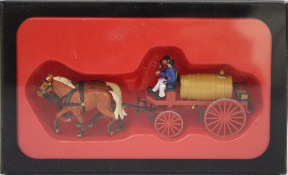 Water Tender of the Fire Brigade around 1900