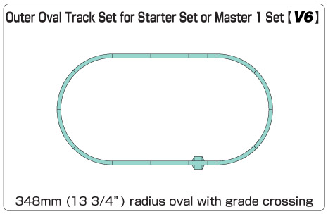  V6 Outside Loop Track Set

 