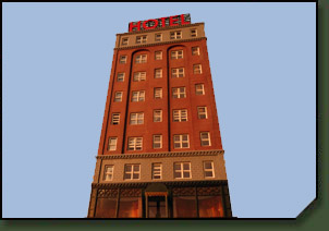 HO Trackside Hotel Kit
