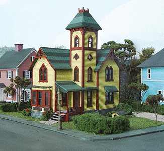 HO Tower House Kit