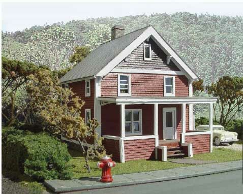 HO Suburban House Kit