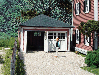 HO Cadillac Garage Kit