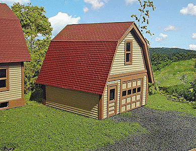 HO Tuscan Garage Kit