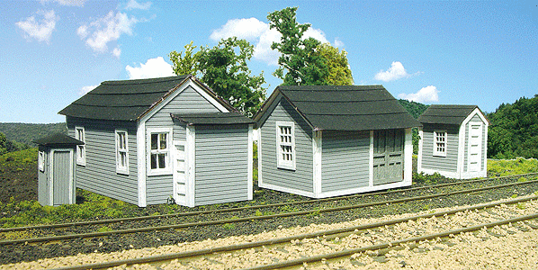 HO Trackside Shed Pack Kit