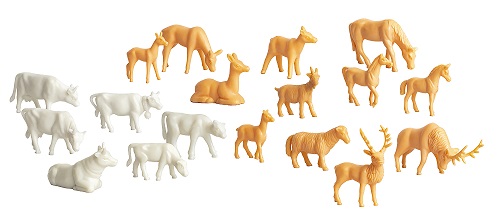  UnPainted Animals 