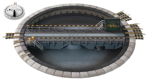  N-Scale Turntable 