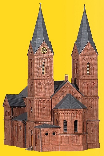 H0 Roman style church in Jakobwullesheim