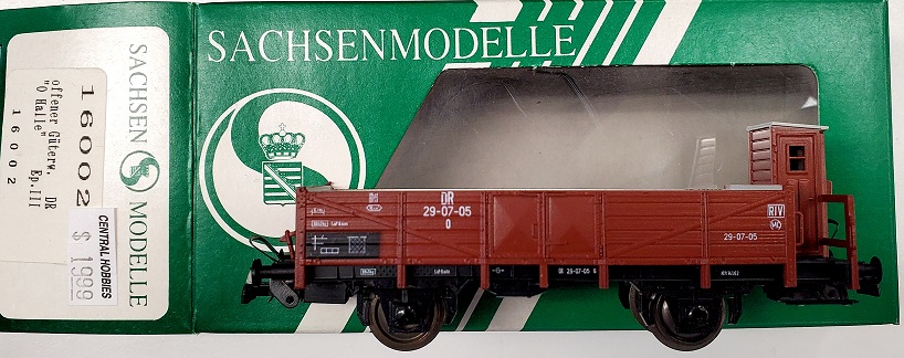  O class open wagon of the DR in Epoch III livery 