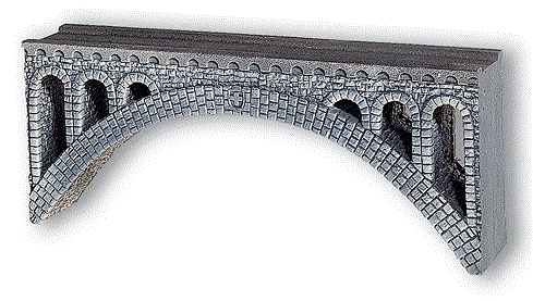  HO Hard Foam Rhone Viaduct - Quarrystone 