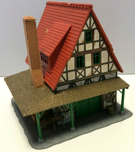 HO Scale Black Smiths Shop.