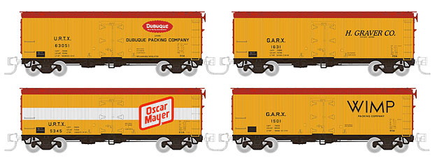 1950s - 1960s Post-War Collector Pack One each
- Dubuque, H. Graver, Oscar Mayer (White stripe) and Wimp Packing