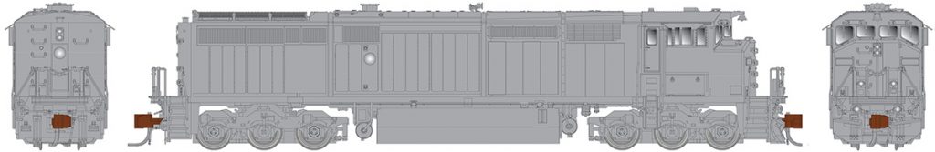 Undecorated British Columbia Railway Version