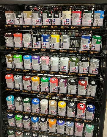 Tamiya Spray Paint Rack