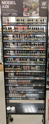 Vallejo Model Air Paint Rack