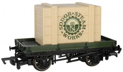 1 plank wagon w Sodor Steam Works Container