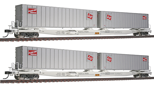 Milwaukee Road with Trailers 2-Pack
